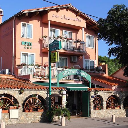 Logis Hotel Restaurant Les Charmettes Argeles-sur-Mer Exterior photo